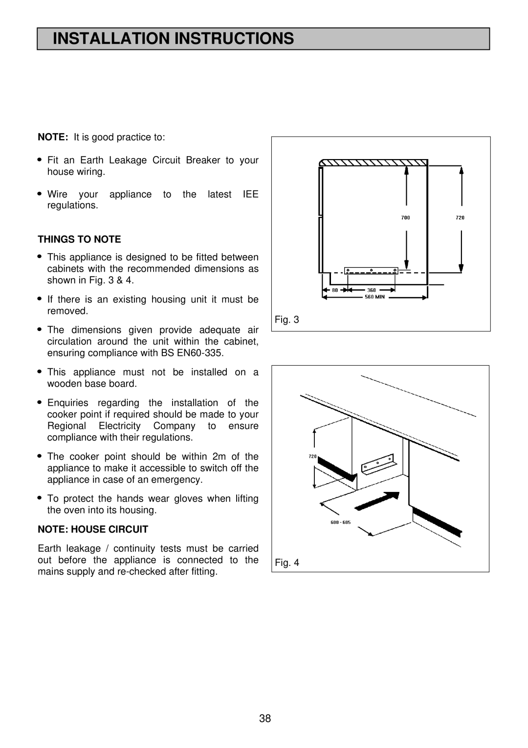 Electrolux EDB710X 33 manual Things to Note 