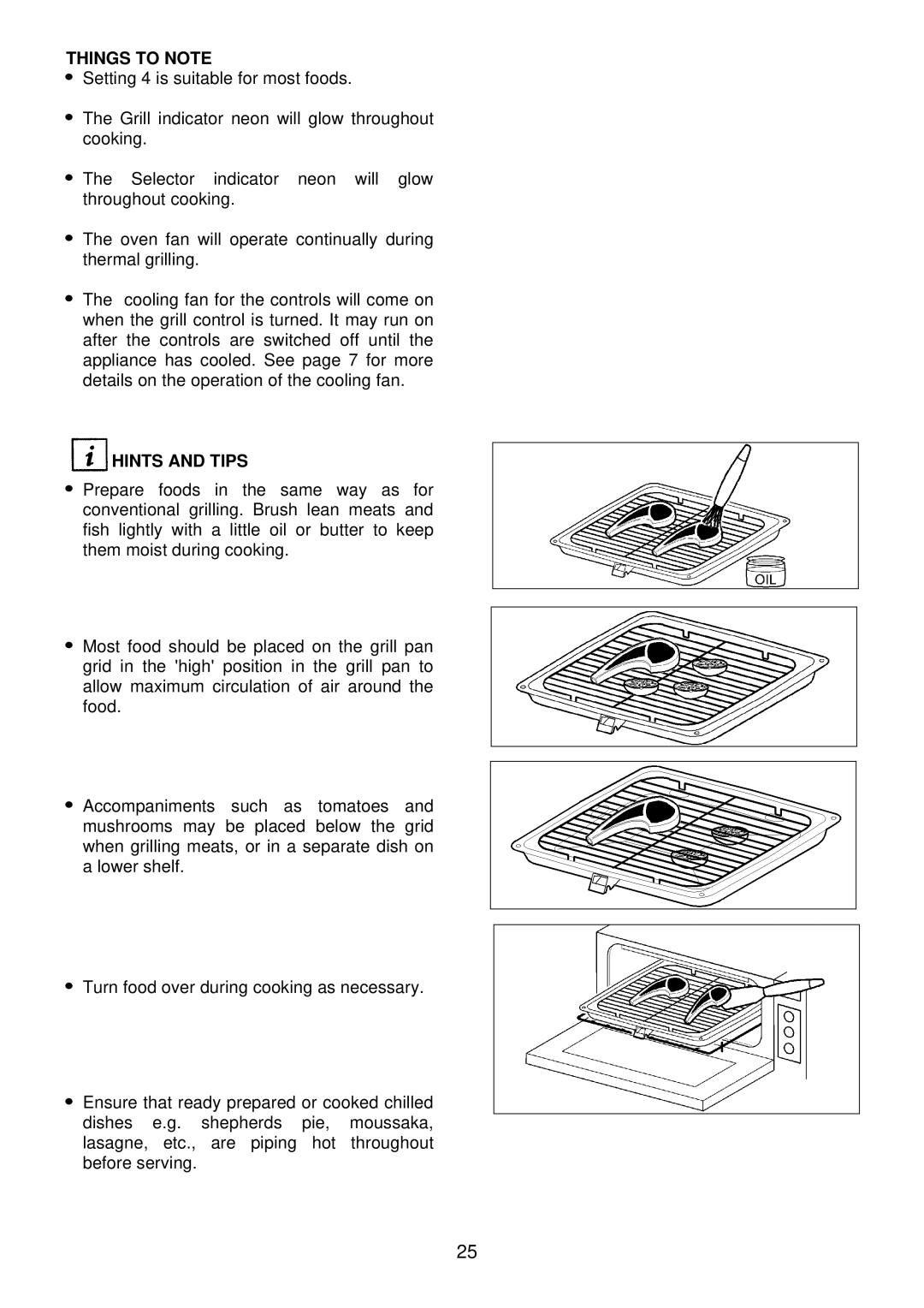 Electrolux edb750 manual Things to Note 