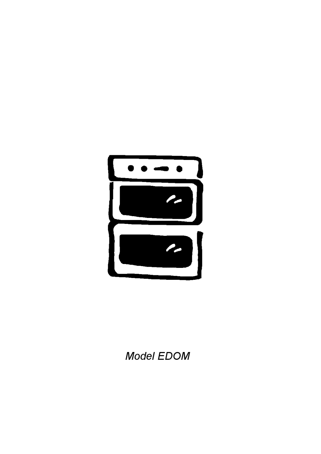 Electrolux EDOM manual Model Edom 