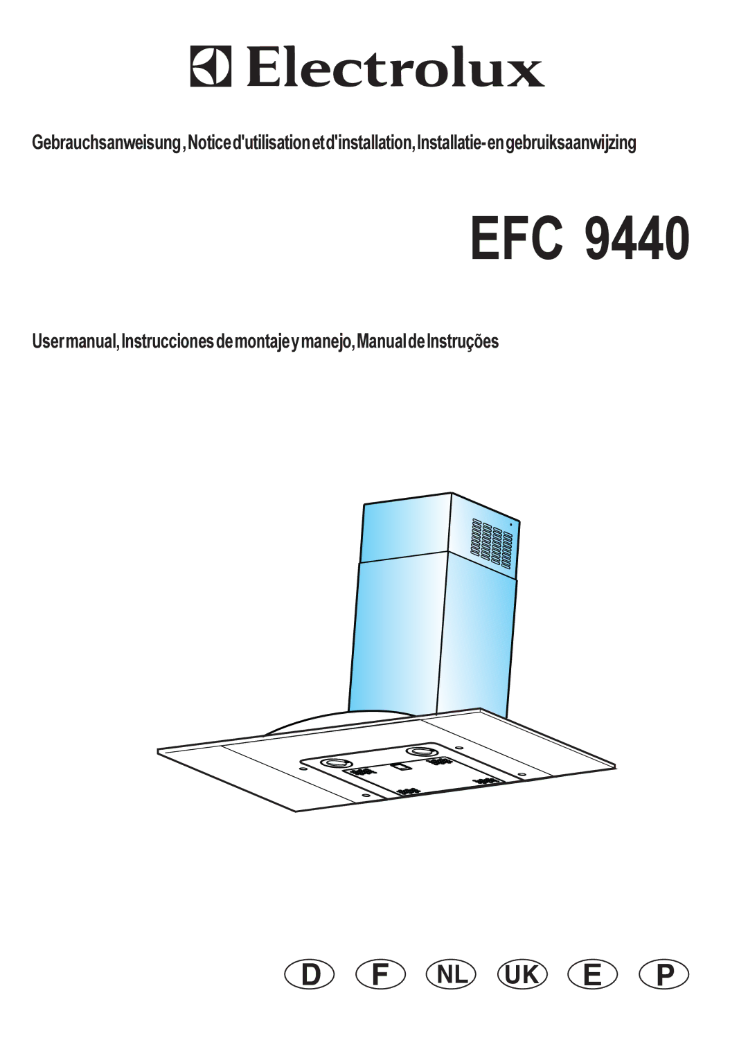 Electrolux EFC 9440 user manual Efc 