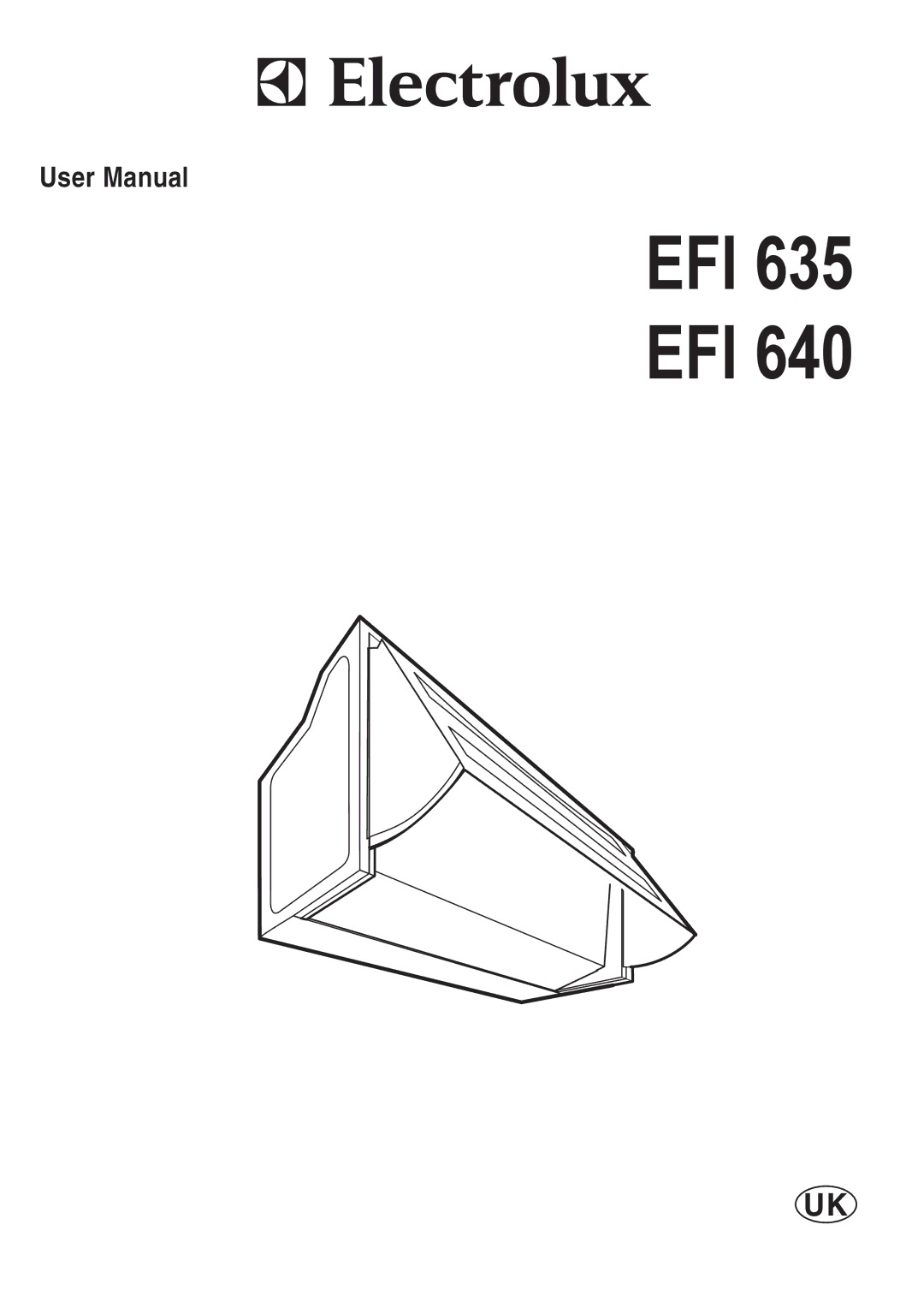 Electrolux EFI 640, EFI 635 user manual Efi 