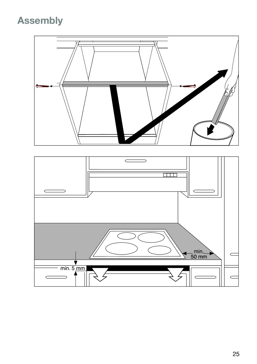 Electrolux EHD 6005 P manual Assembly 