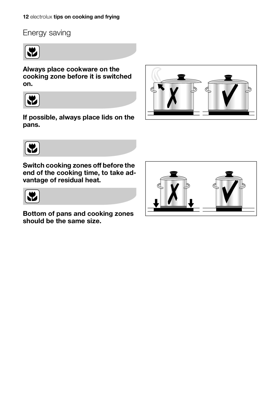 Electrolux EHP 60060 X user manual Energy saving 