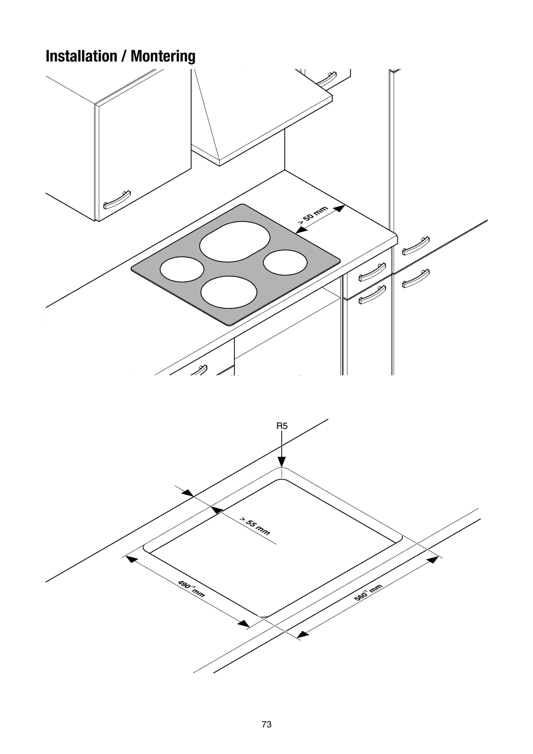 Electrolux EHS 6651 P manual Installation / Montering 