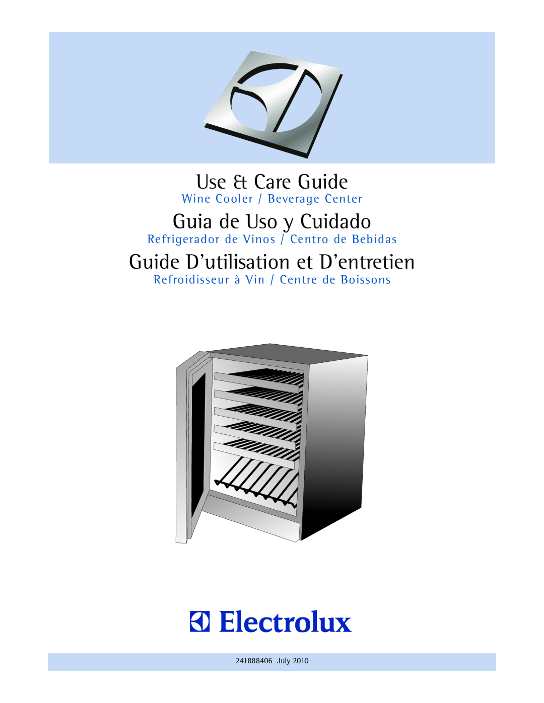 Electrolux EI24BC65G manual Use & Care Guide 