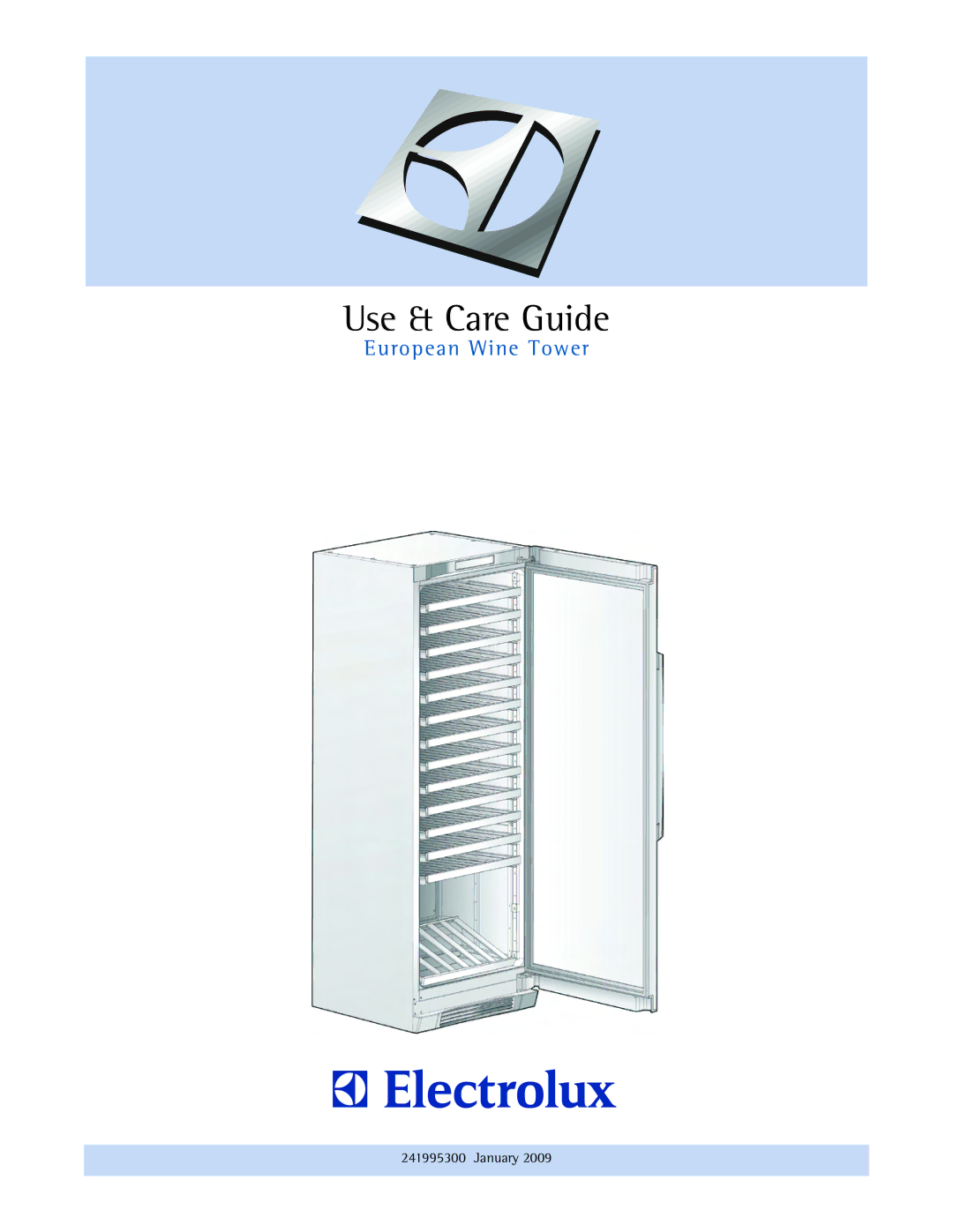 Electrolux EI24WC75HS manual Use & Care Guide 