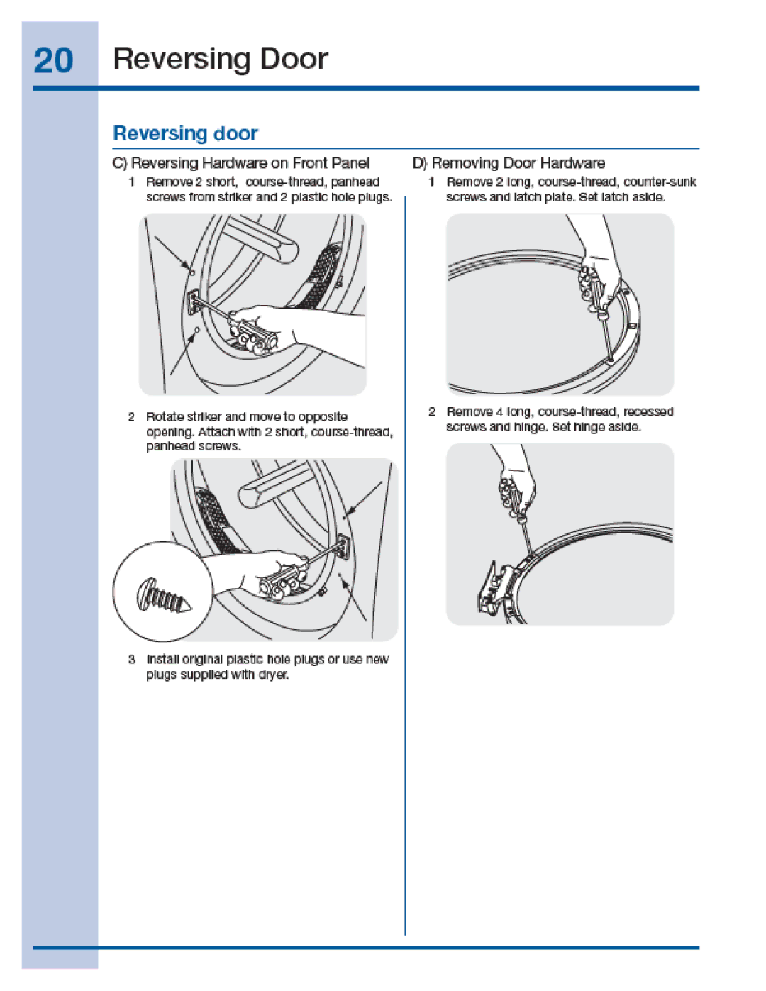 Electrolux EIGD55H manual 