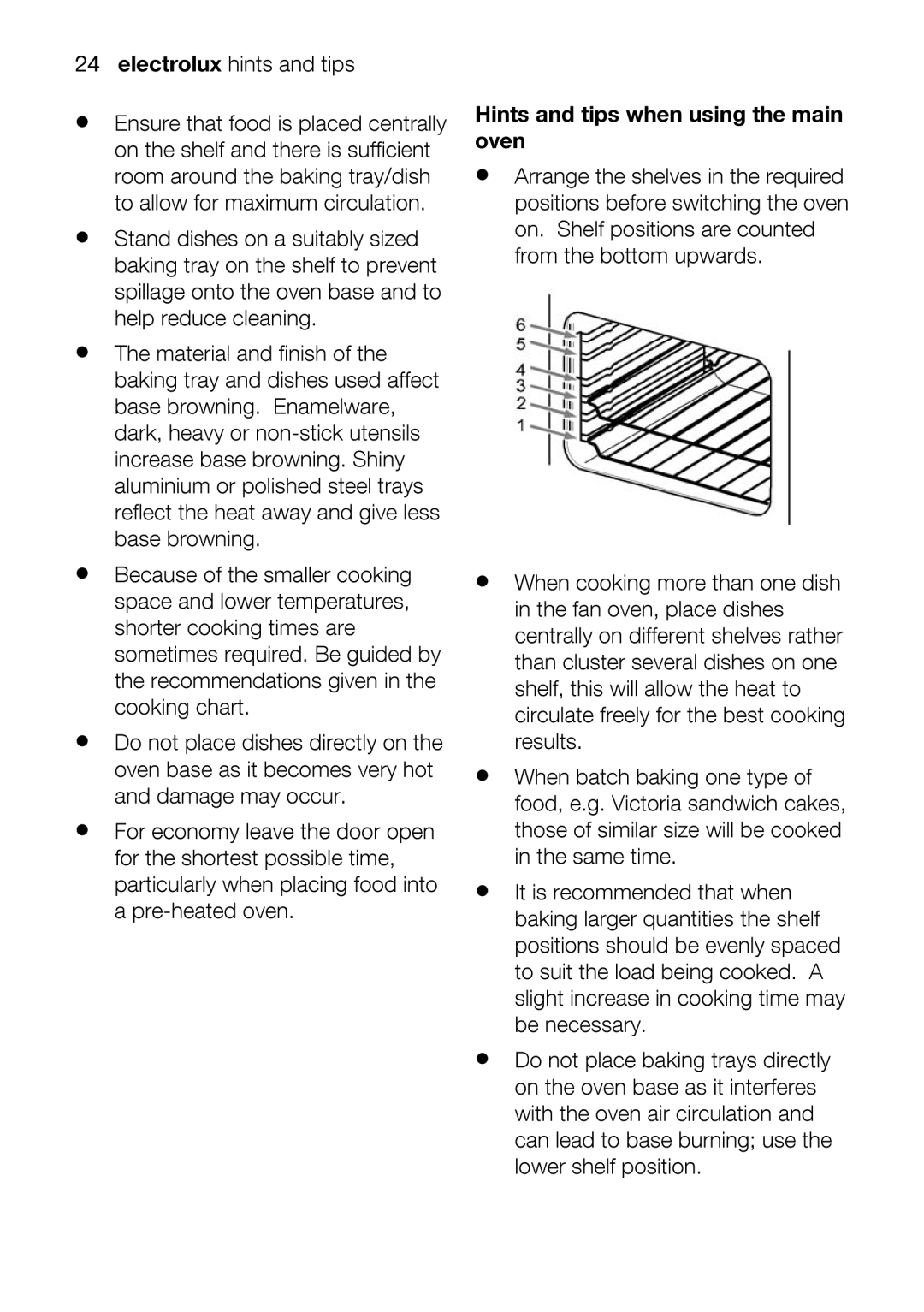 Electrolux EIKM6047 user manual Electroluxhintsandtips 