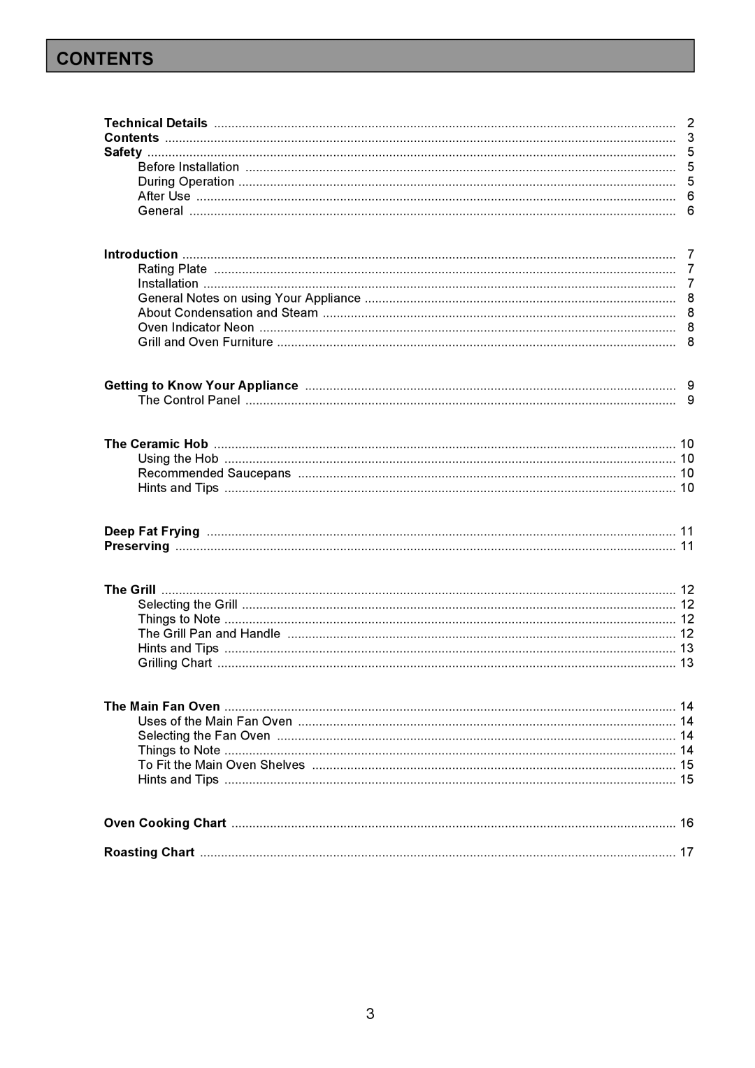 Electrolux EK5361 manual Contents 