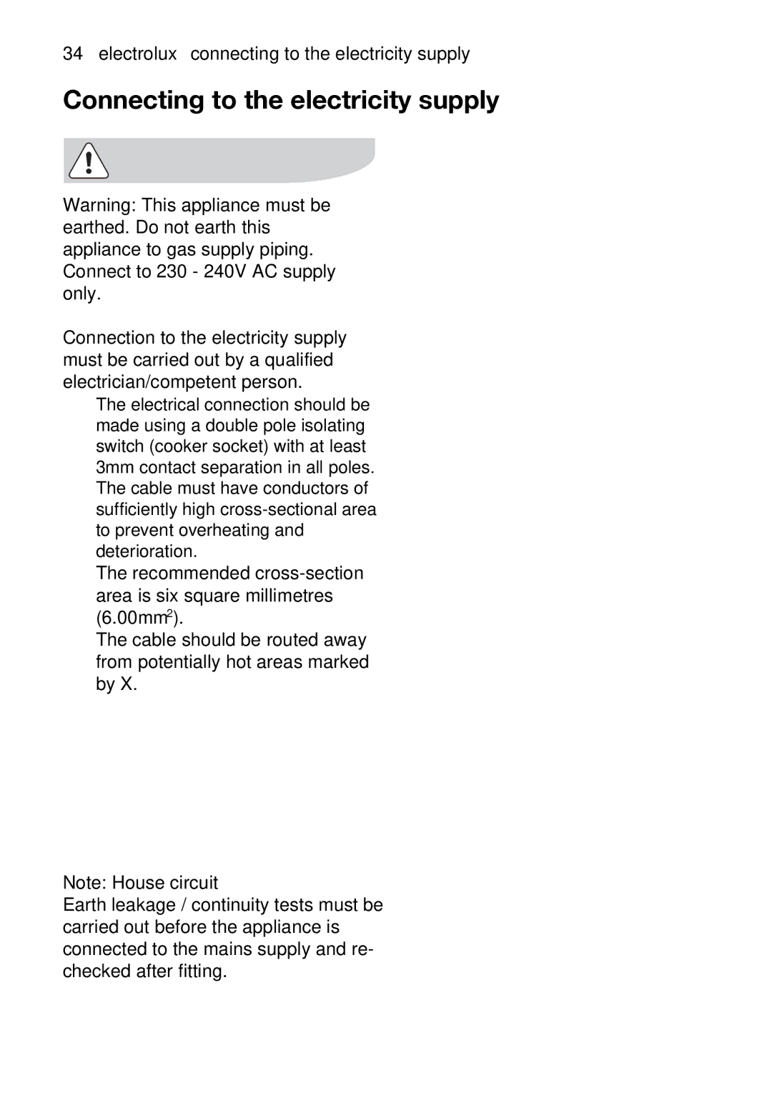 Electrolux EKC5044, EKC5045 user manual 