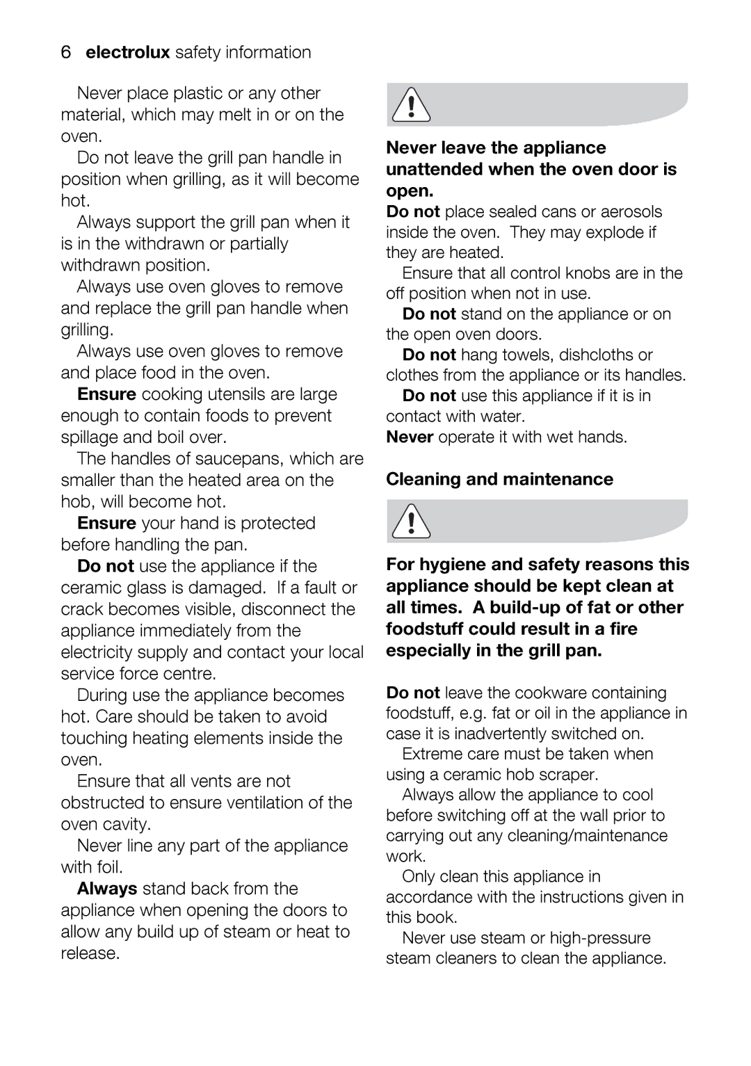 Electrolux EKC5044, EKC5045 user manual 