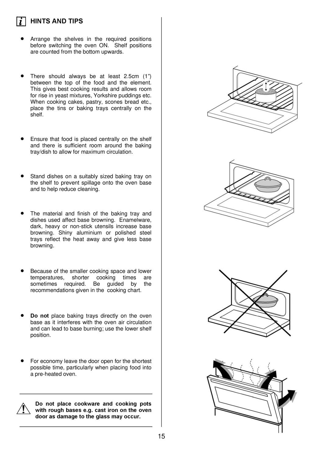 Electrolux EKC5544, EKC5545 user manual Hints and Tips 