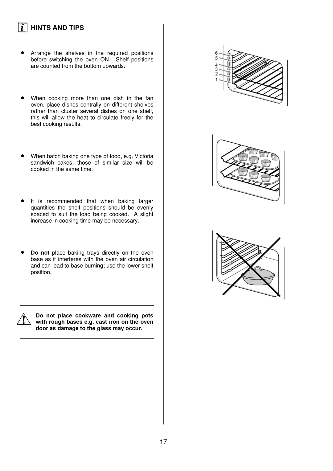 Electrolux EKC6044, EKC6045 manual Hints and Tips 