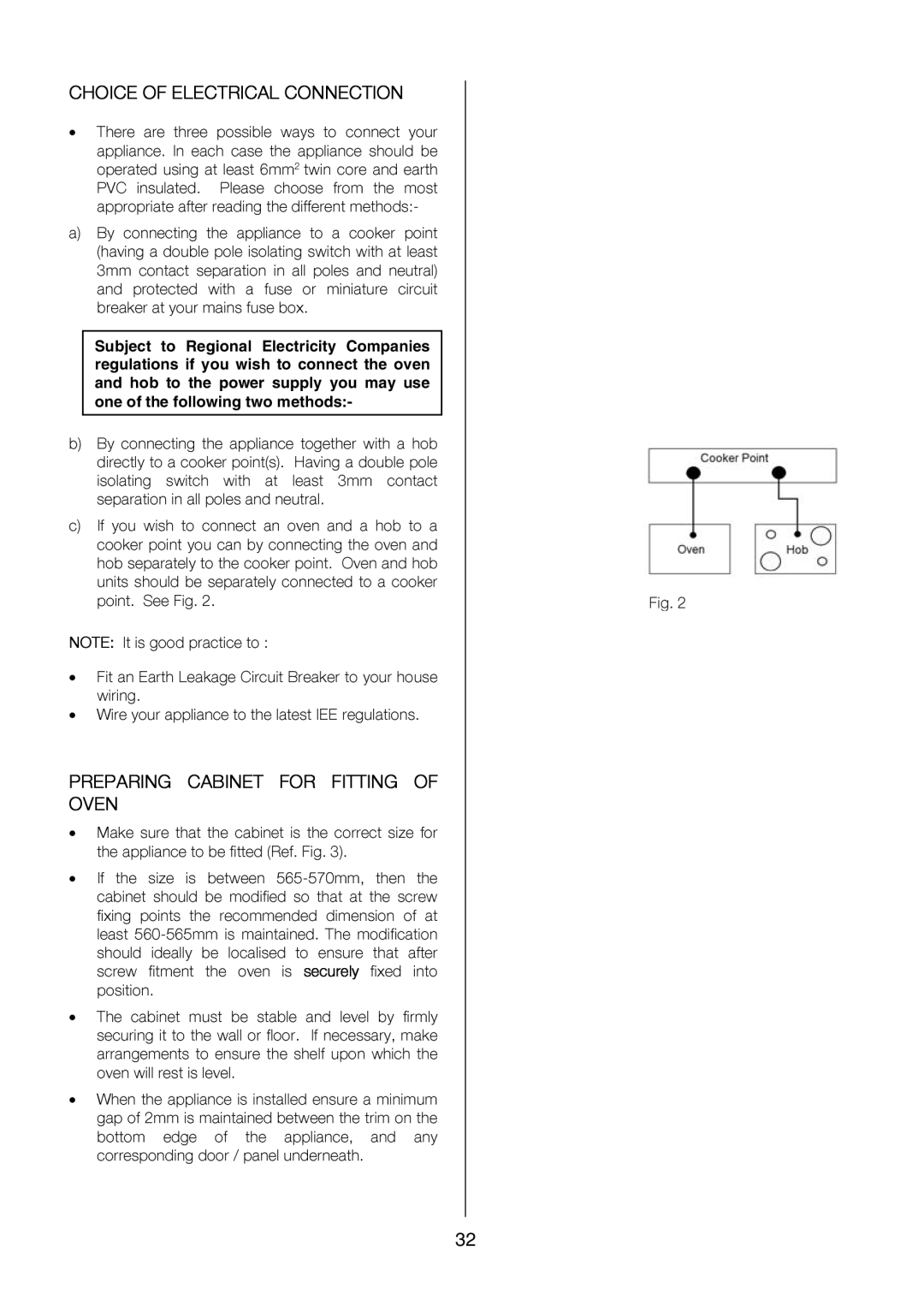 Electrolux EKC6046, EKC6047 user manual Poin 