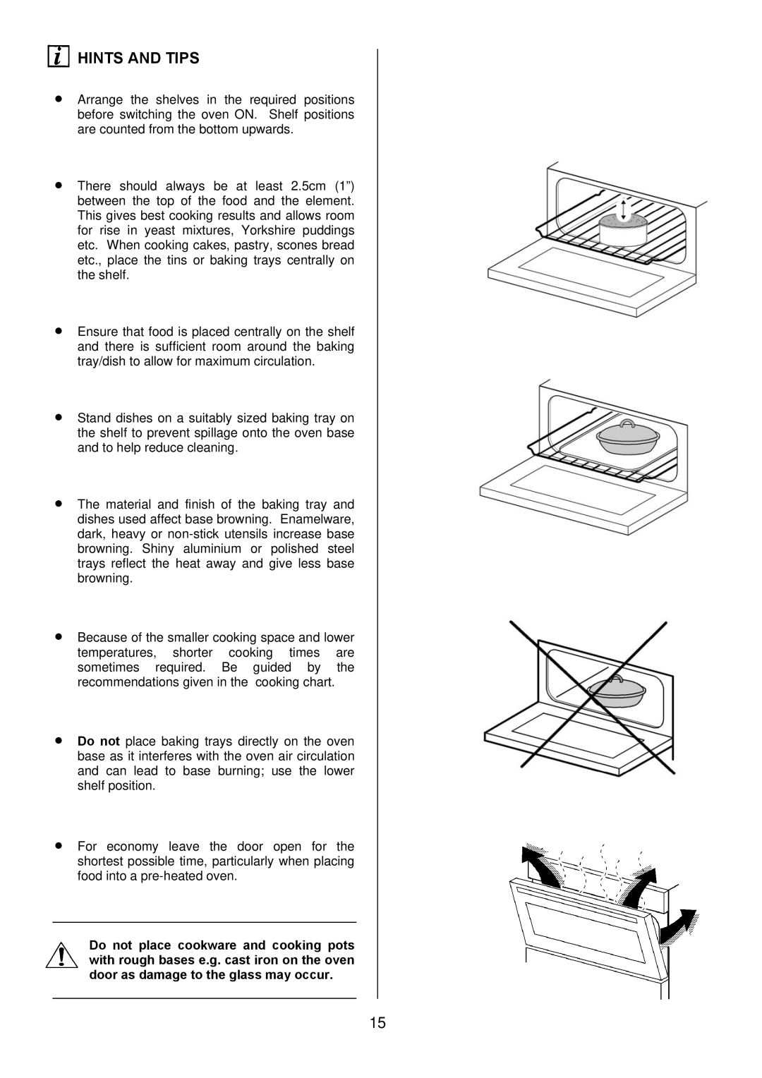 Electrolux EKM6045, EKM6044 user manual Hints and Tips 