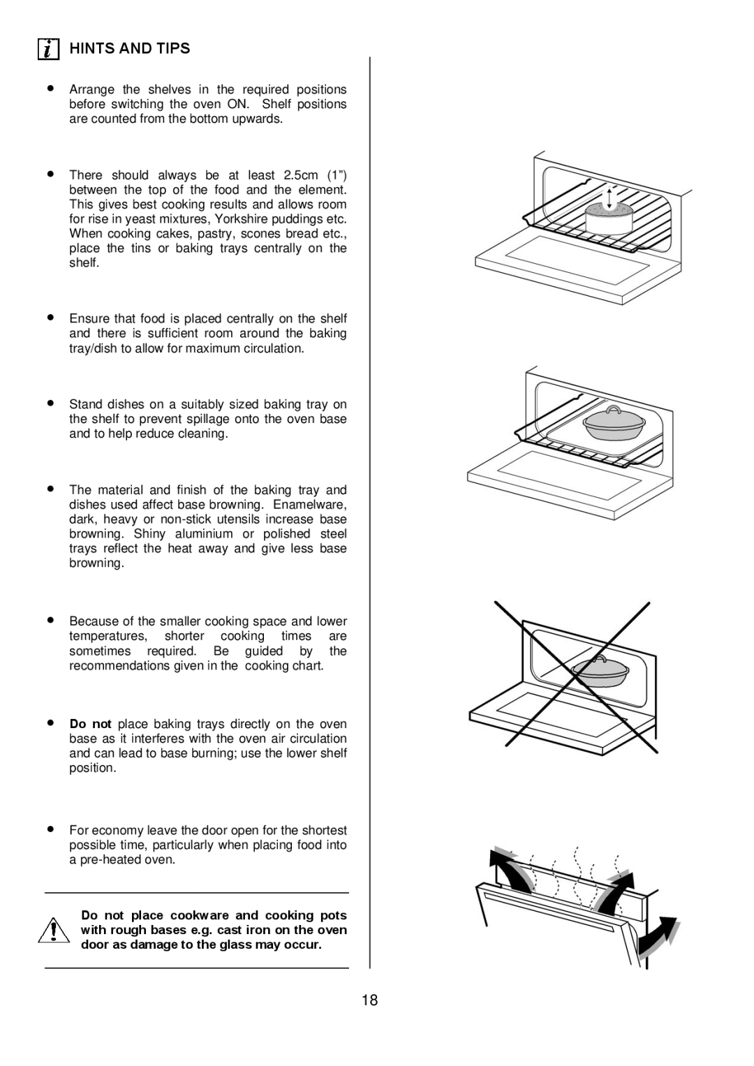 Electrolux EKT6045 manual Hints and Tips 