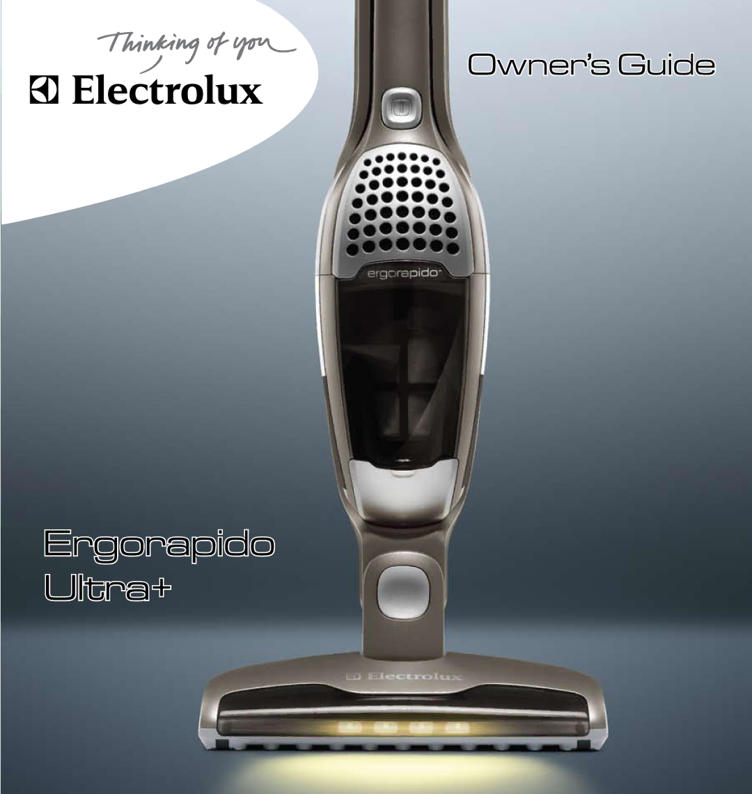 Electrolux EL1022A manual Ergorapido Ultra+ 