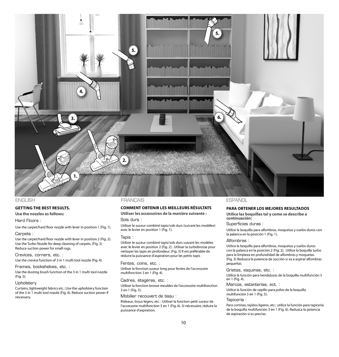 Electrolux EL4103A manual Getting the Best Results, Para Obtener LOS Mejores Resultados 