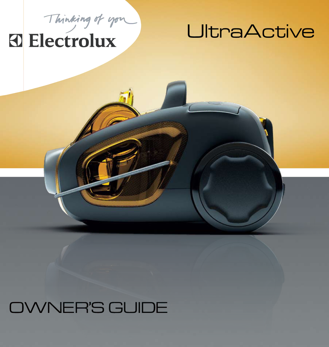 Electrolux EL4326A manual UltraActive 