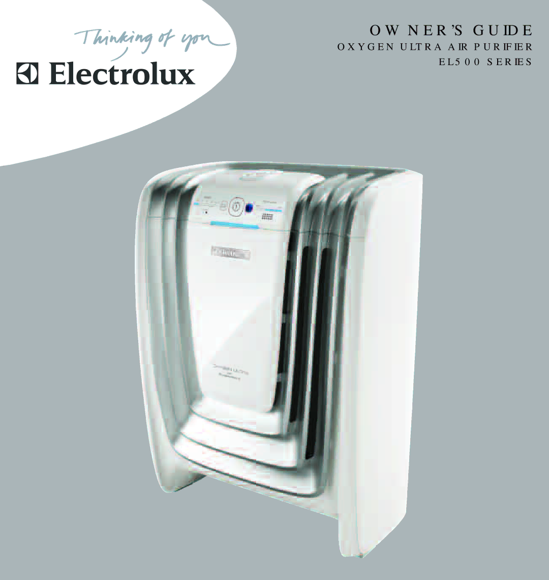 Electrolux EL500AZ manual OWNER’ S Guide 