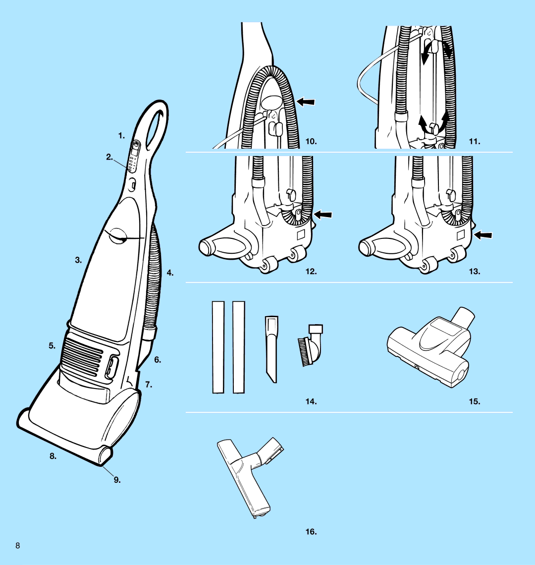 Electrolux EL5010A manual 12.13 14.15 