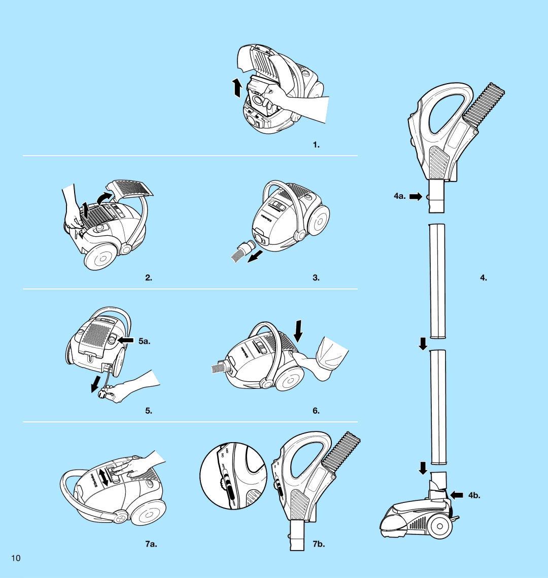 Electrolux EL6988A, EL6989A manual 7a.7b 