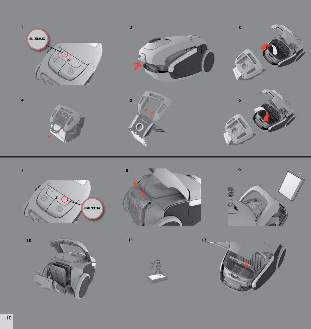 Electrolux EL7060A manual Bag 