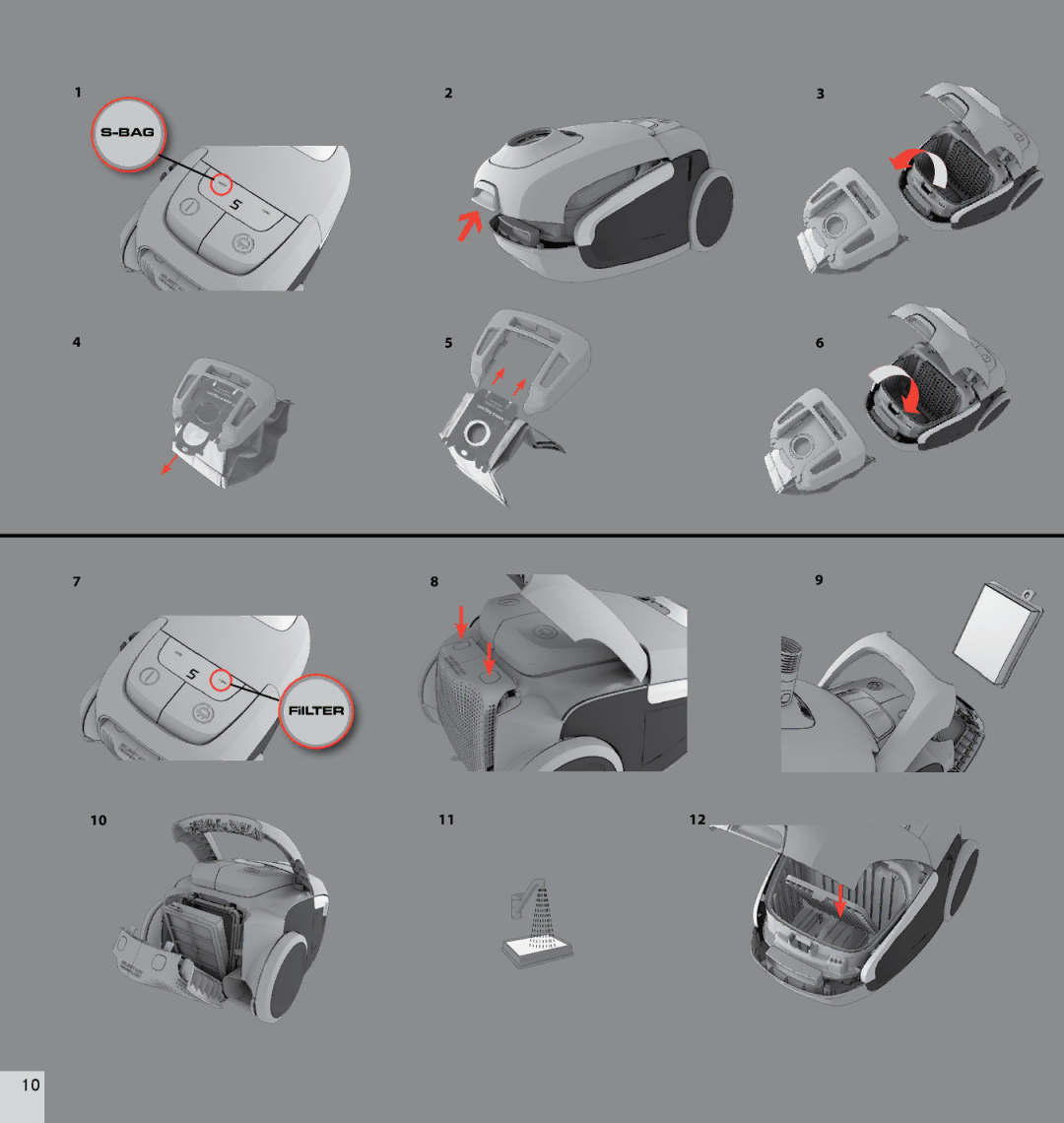 Electrolux EL7063A manual Bag 