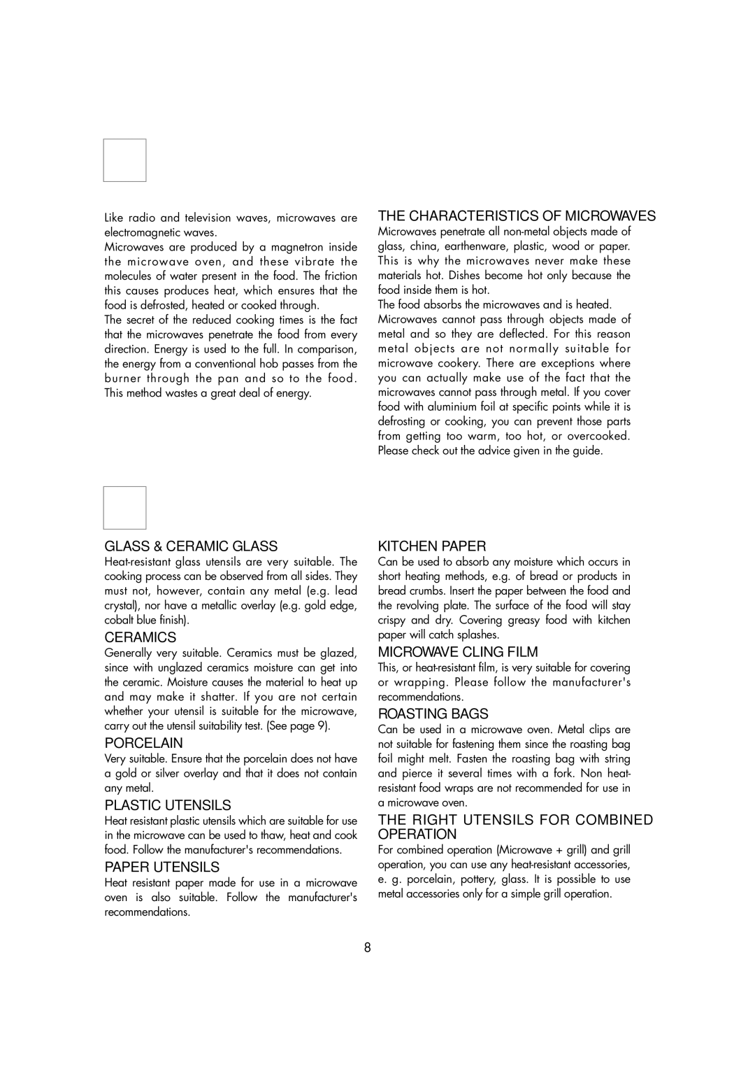 Electrolux EMS2685 manual What are MICROWAVES?, Suitable Ovenware 