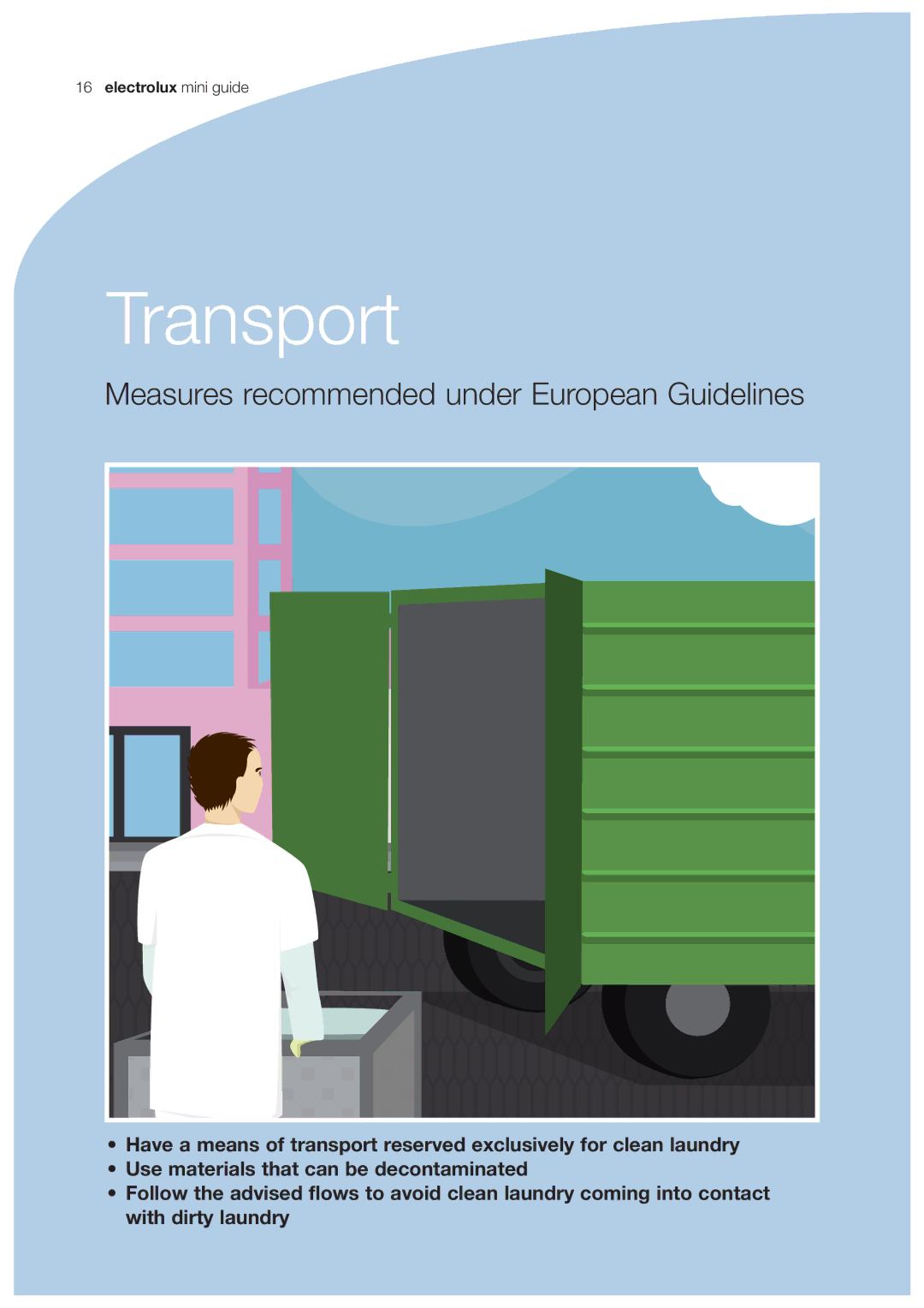 Electrolux EN 14065 manual Transport 