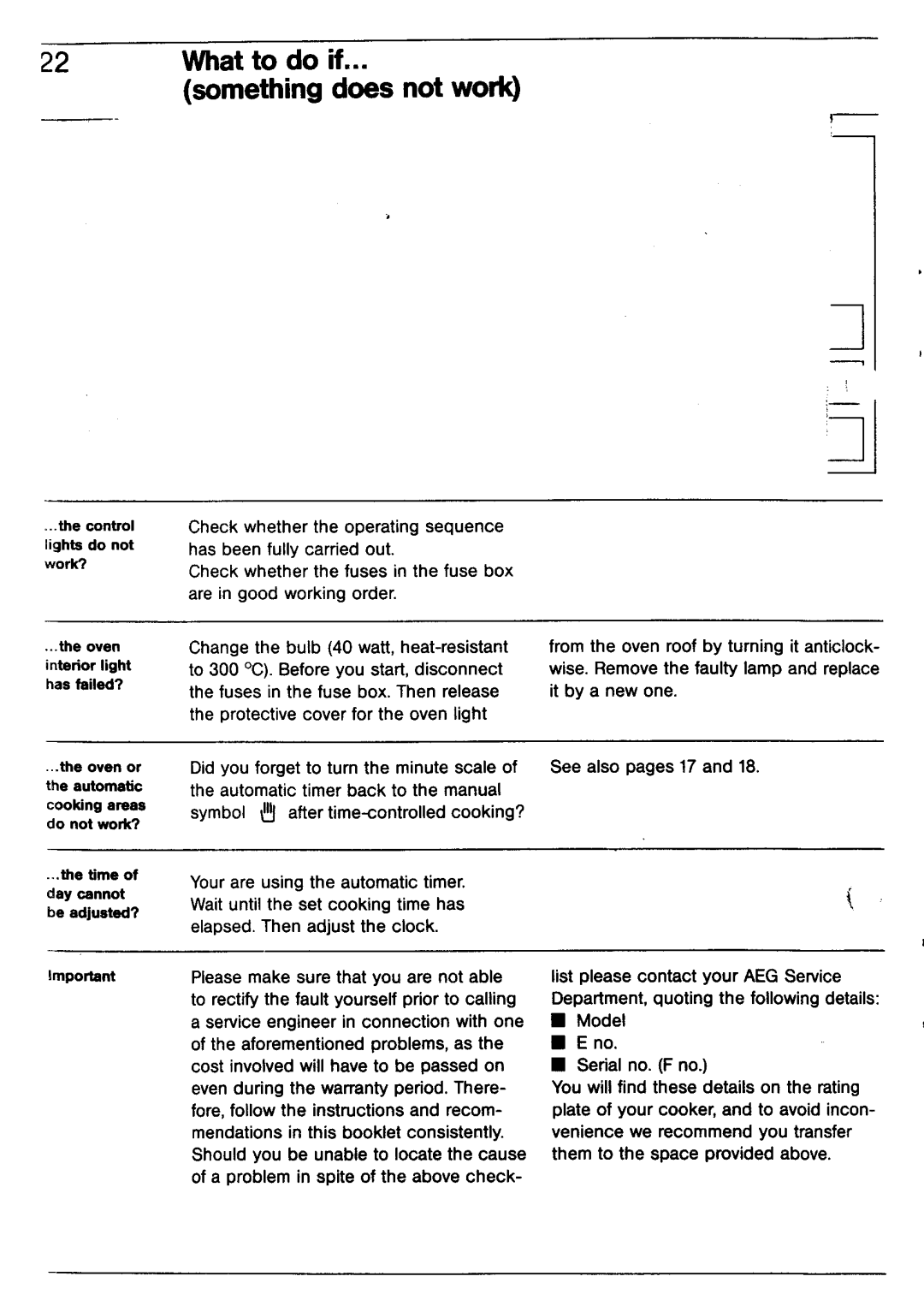 Electrolux EN 64 TM manual 