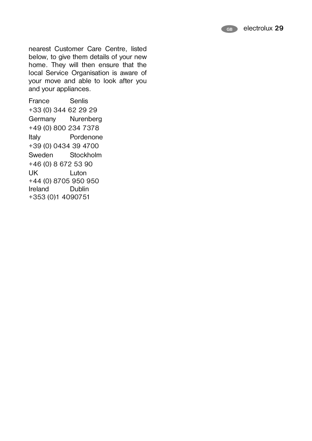 Electrolux ENB 39405 W, ENB 40405 S, ENB 35405 W, ENB 40405 W user manual 