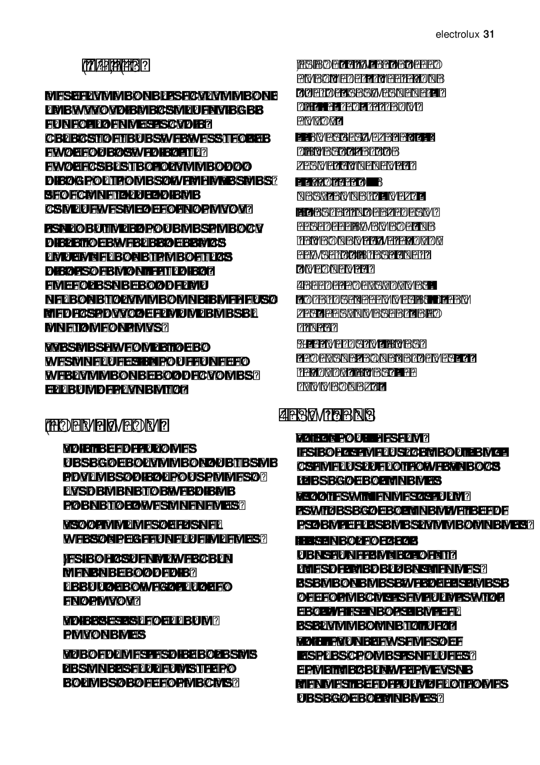 Electrolux ENB 43693 X user manual Genel güvenlik, Servis/Tamir 