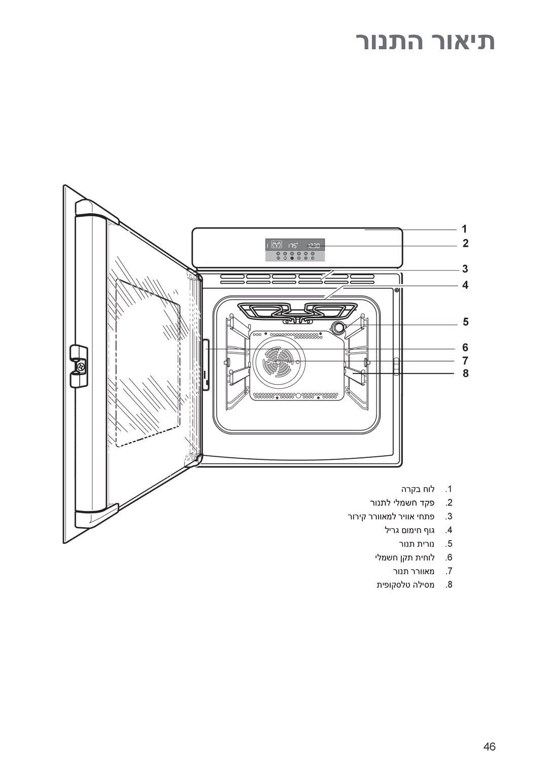 Electrolux EOB 4760 manual רונתה רואית 