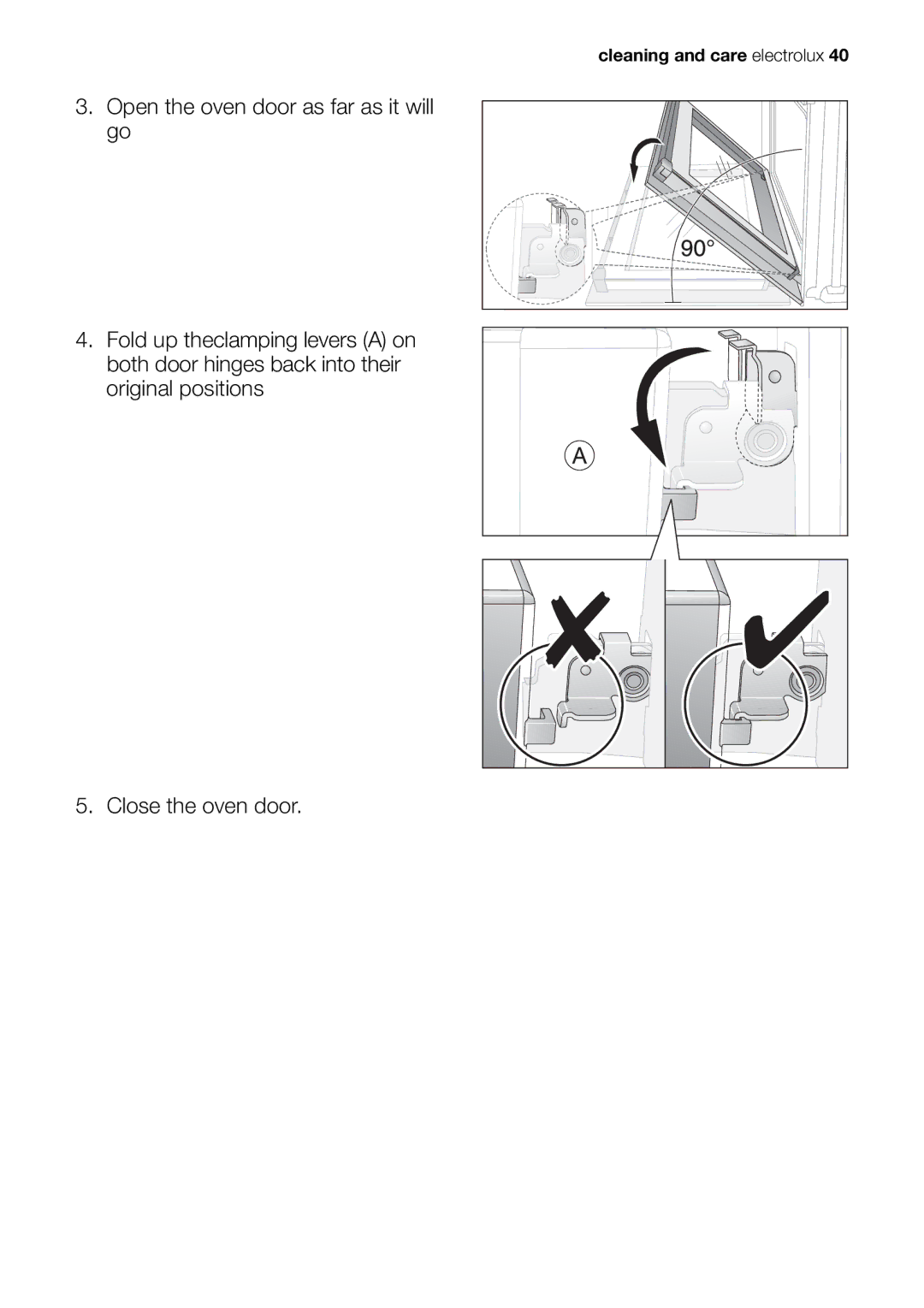 Electrolux EOB20001 user manual Cleaning and care electrolux 