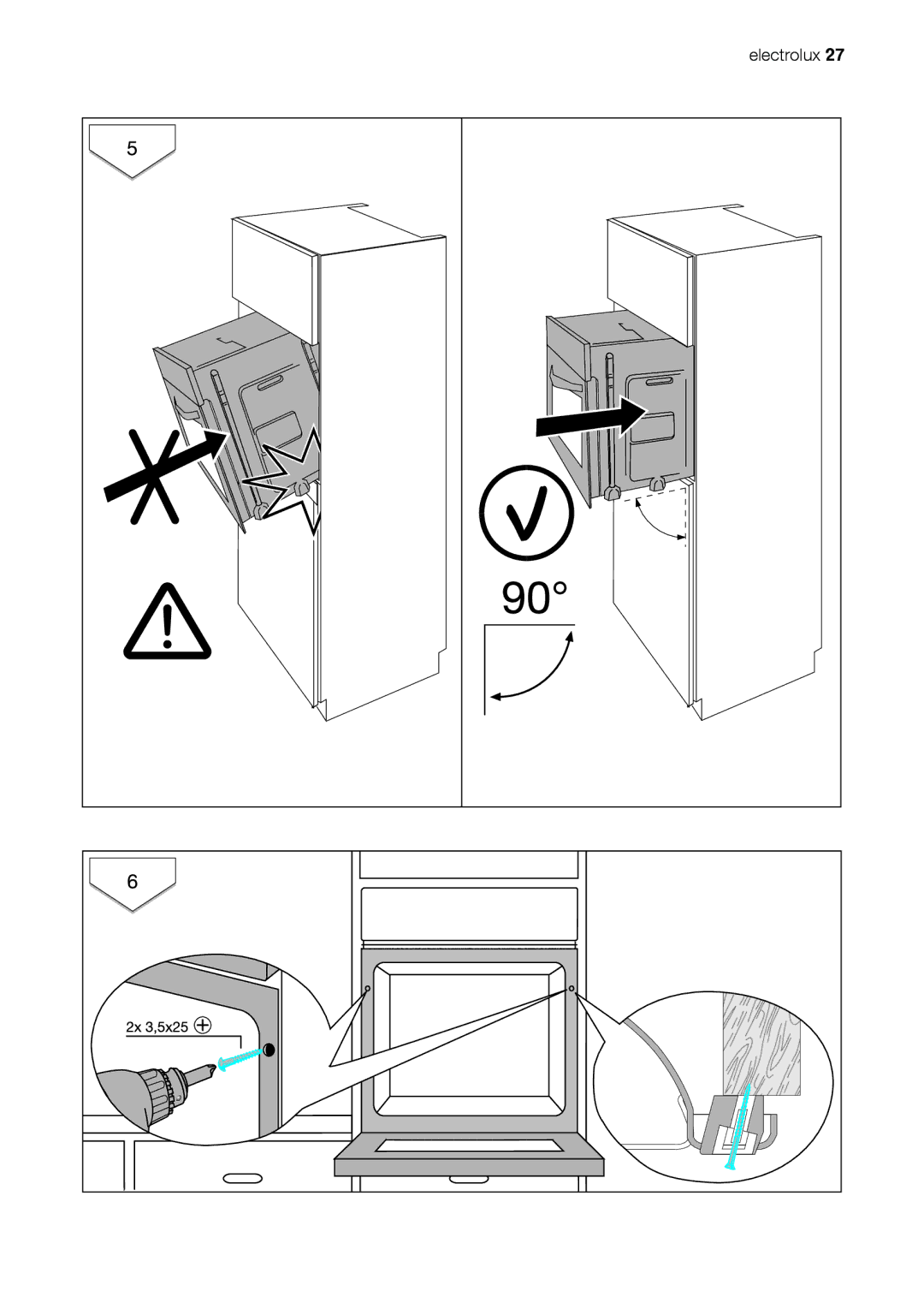 Electrolux EOB31001 user manual Electrolux 