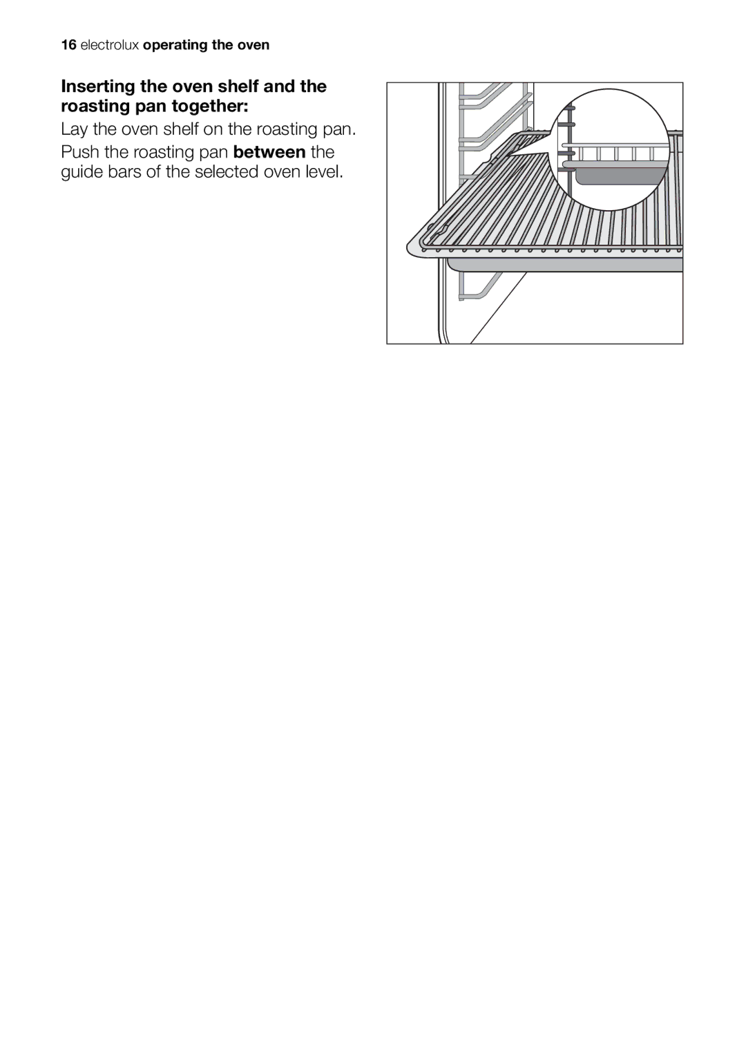 Electrolux EOB63000 user manual Electrolux operating the oven 