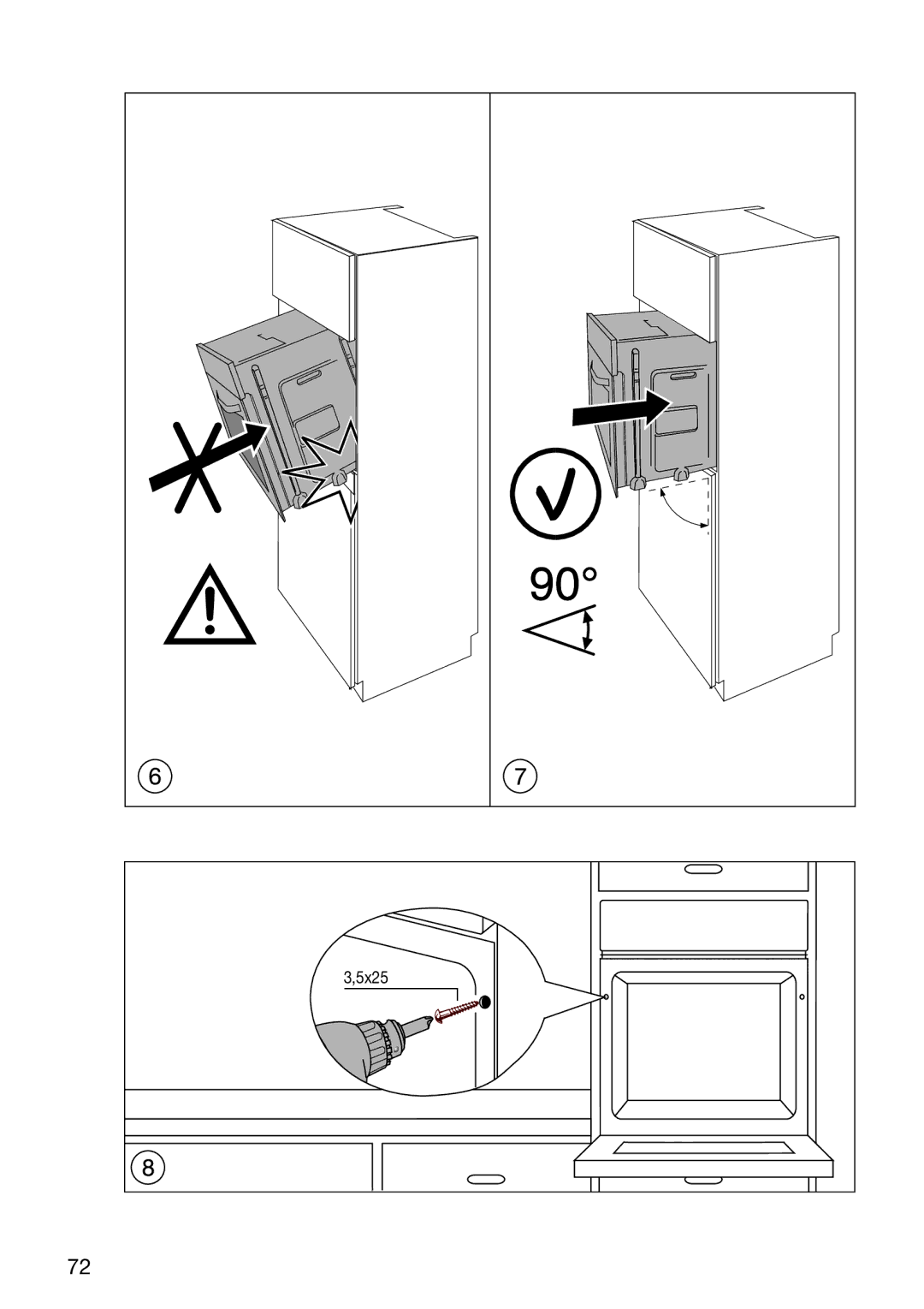 Electrolux EOB6696 manual 5x25 