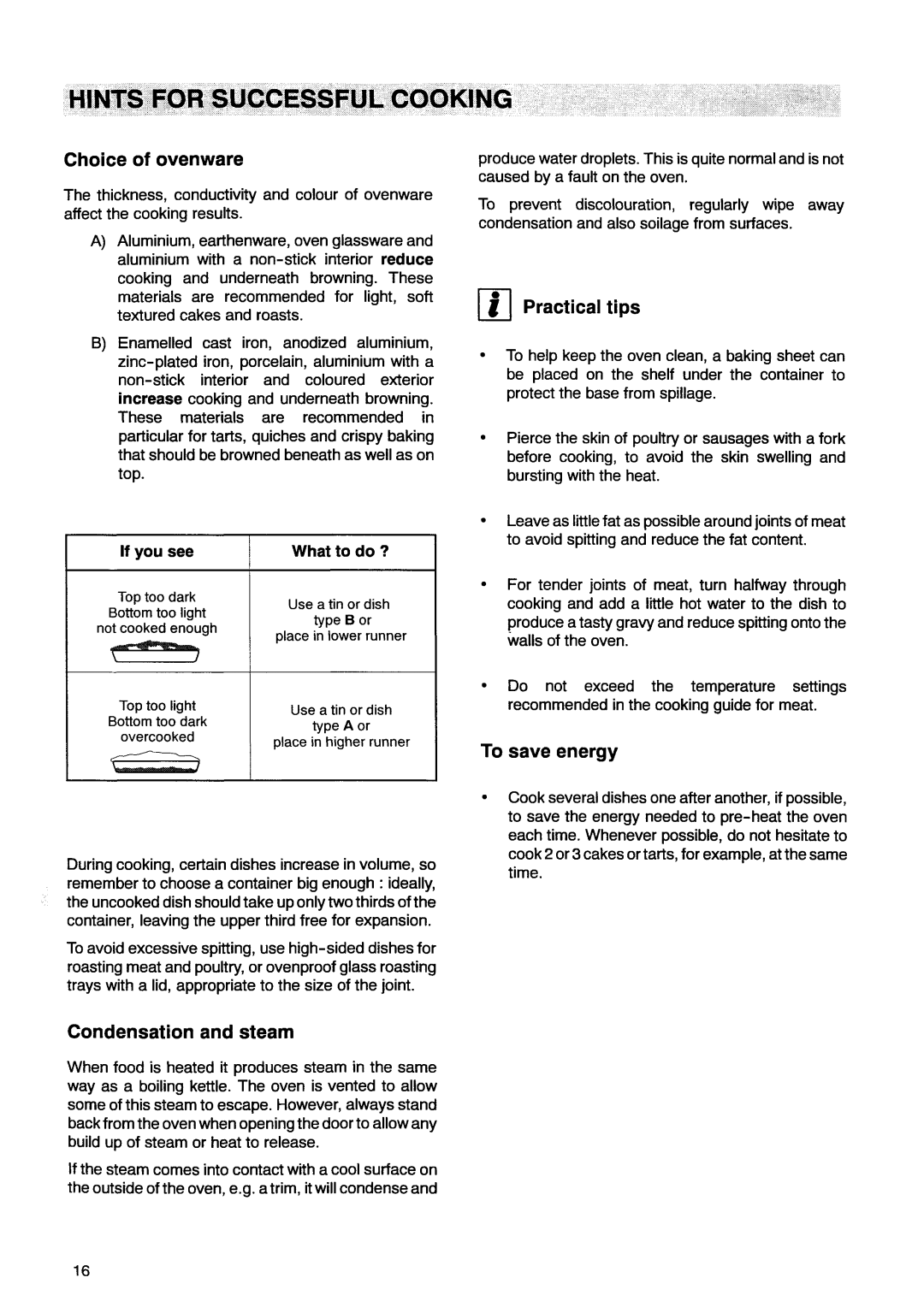 Electrolux EOB846 manual 