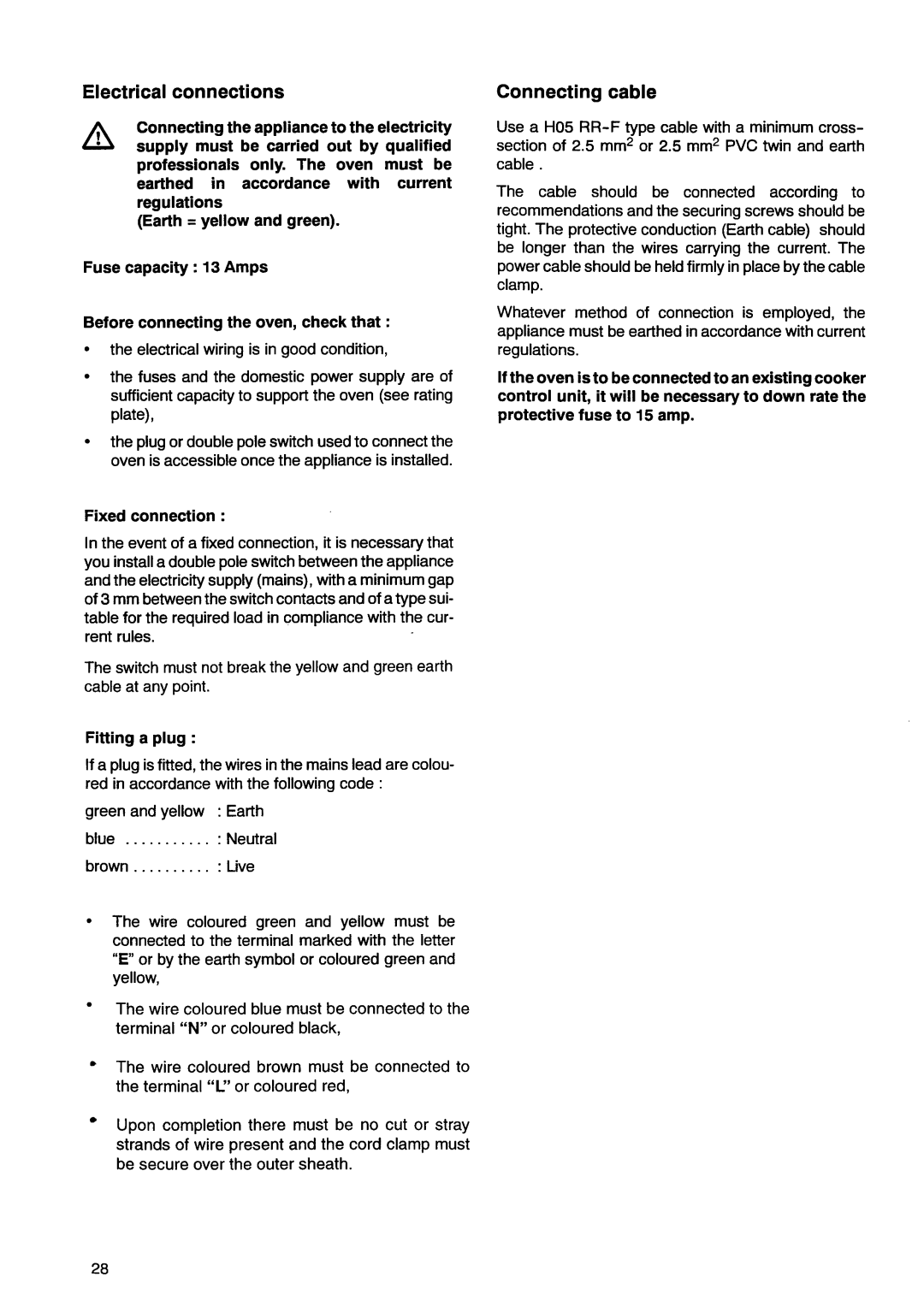 Electrolux EOB846 manual 