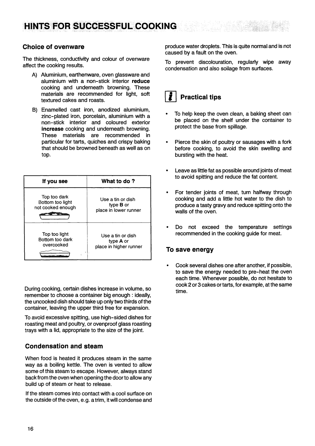 Electrolux EOB944 manual 