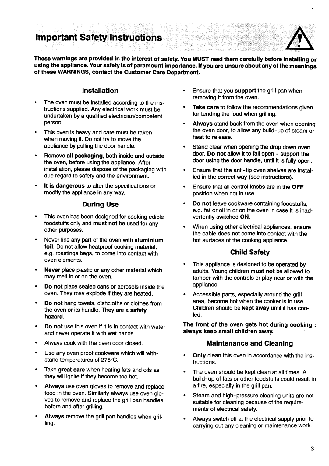 Electrolux EOB944 manual 