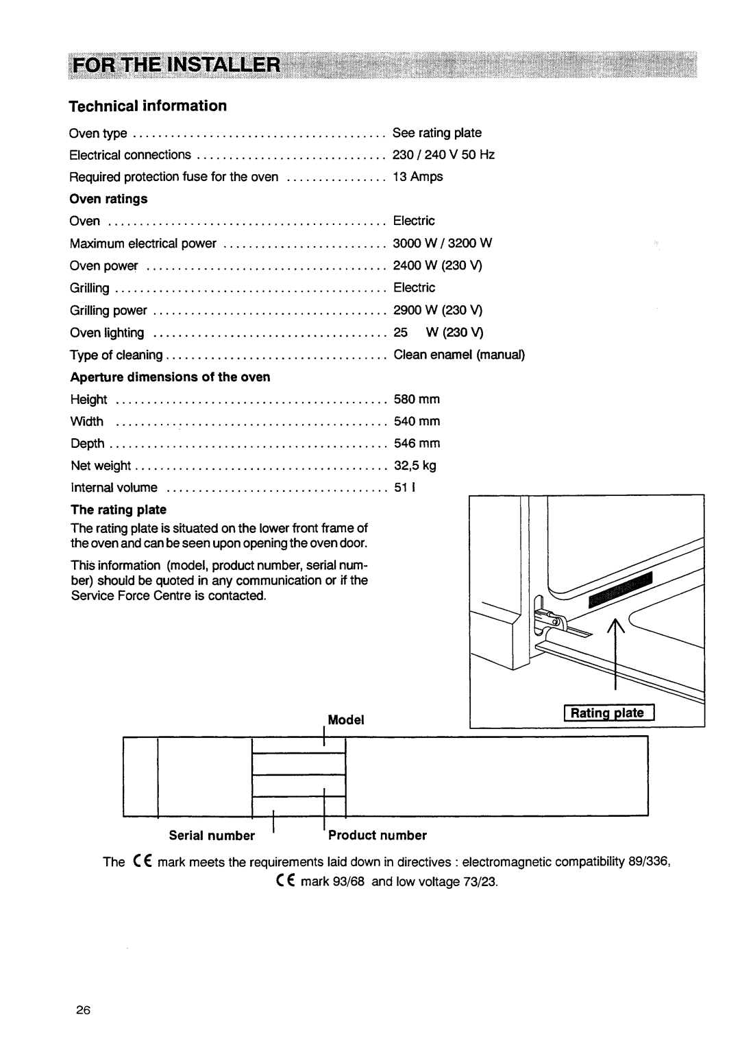 Electrolux EOB944 manual 
