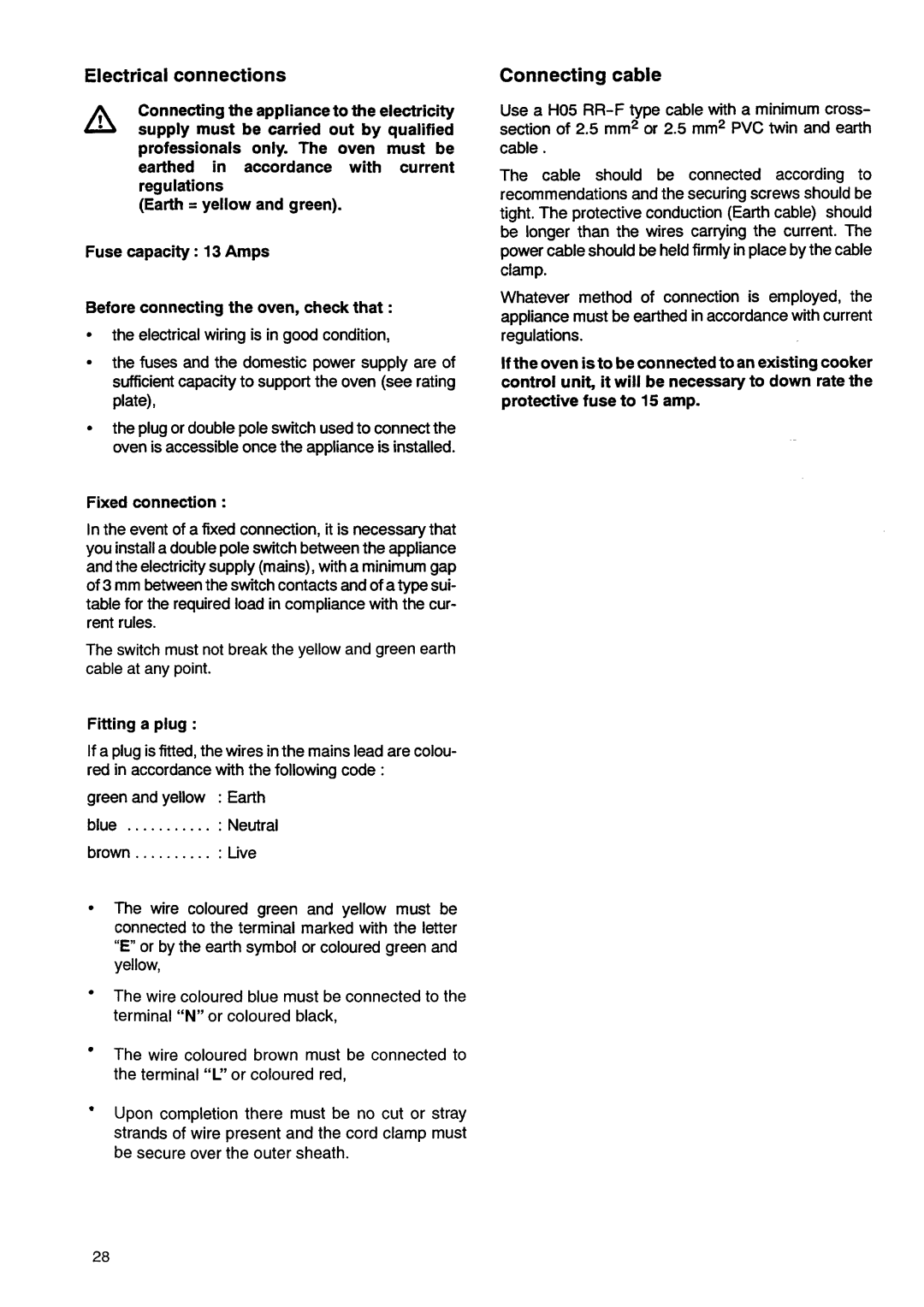 Electrolux EOB944 manual 