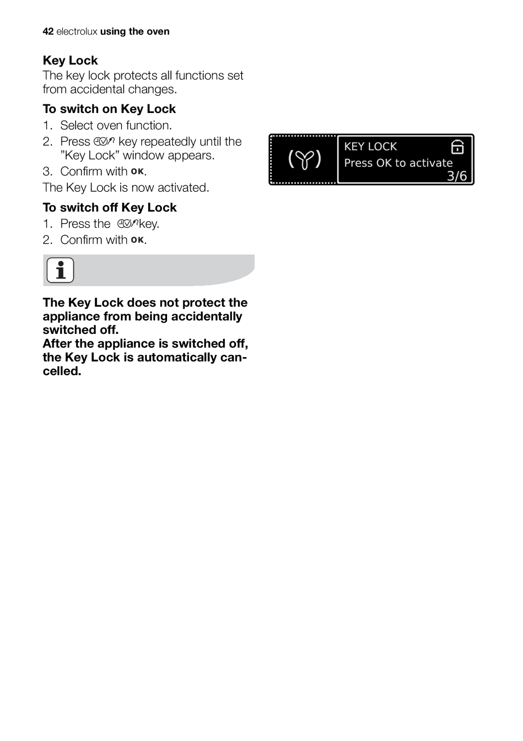 Electrolux EOB98000 user manual Electrolux using the oven 