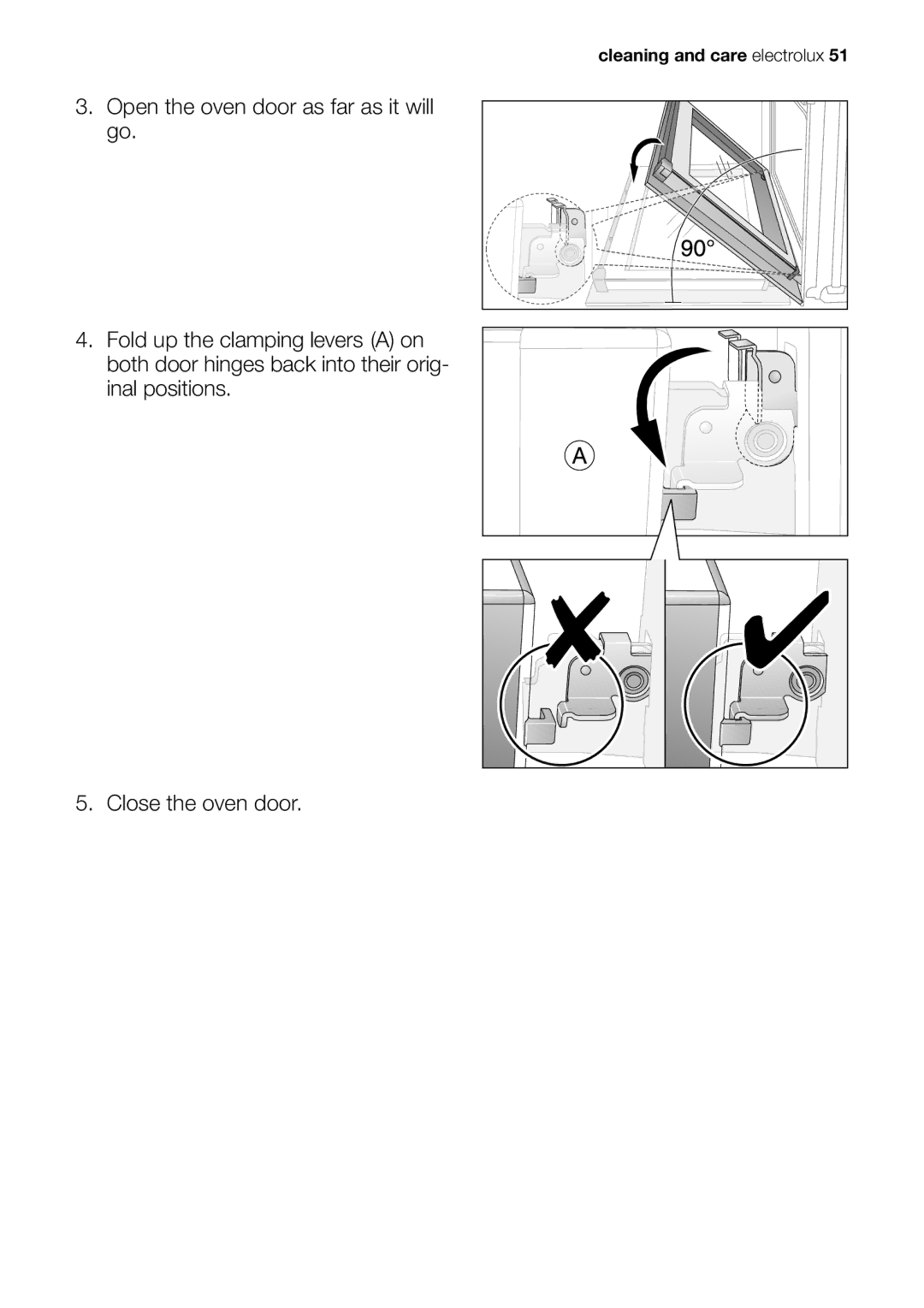 Electrolux EOC65101 user manual Cleaning and care electrolux 