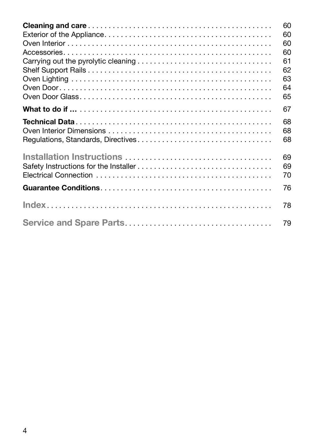 Electrolux EOC6690 manual 