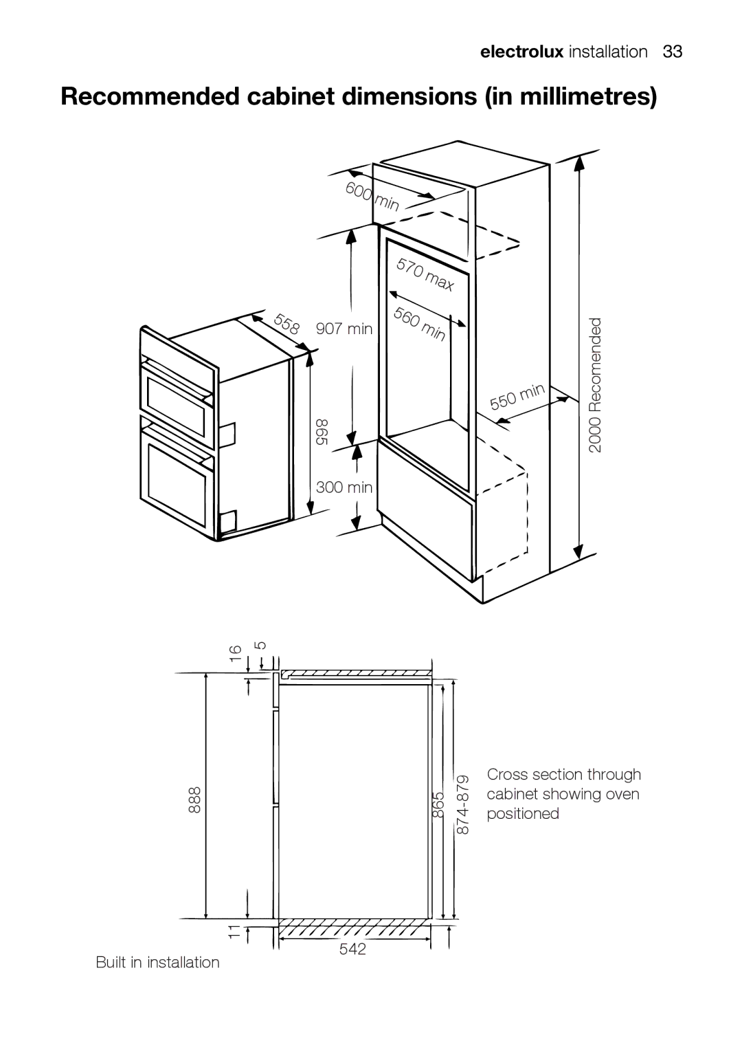 Electrolux EOD33002 user manual 558 