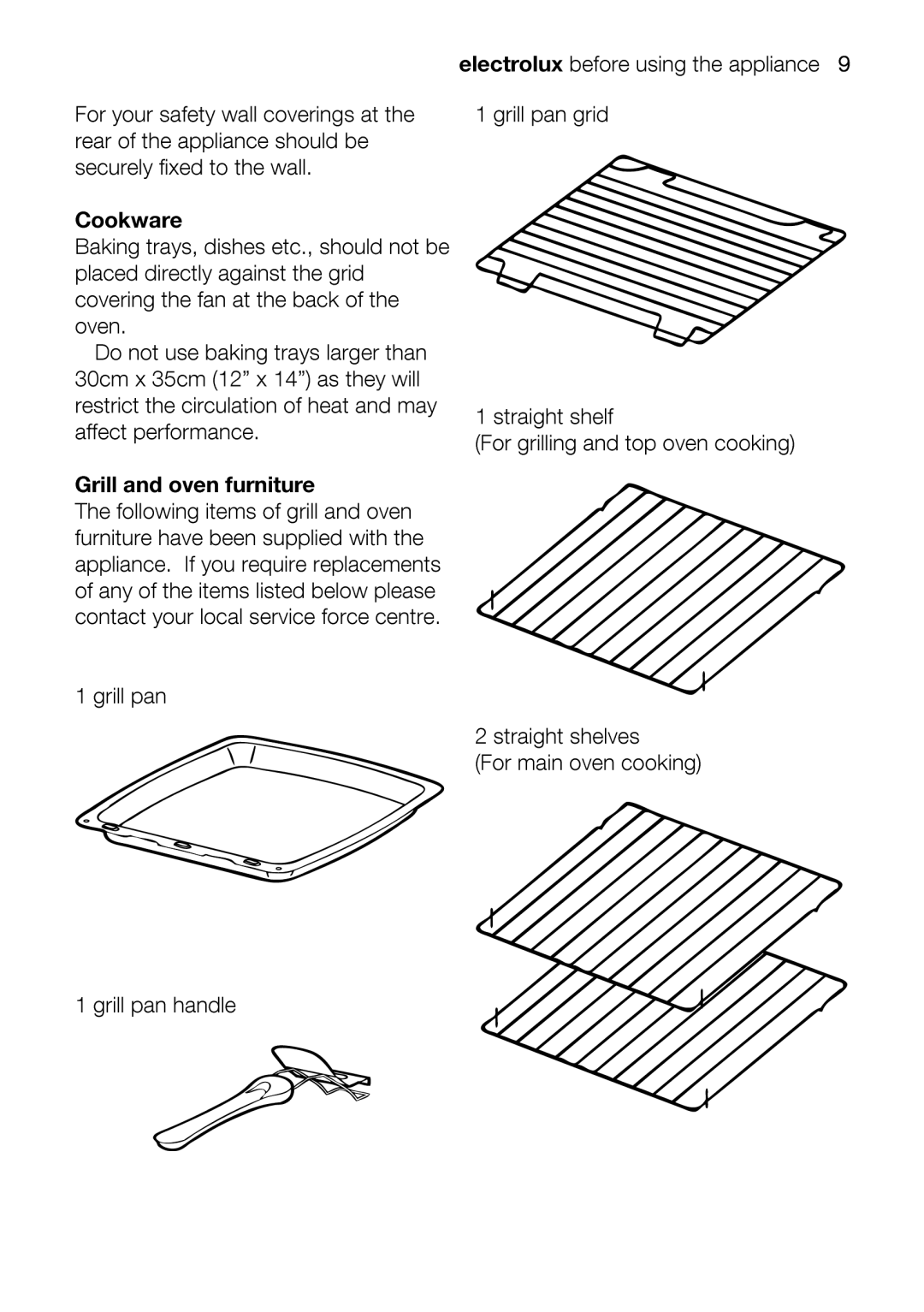 Electrolux EOD33002 user manual 2Forstraightmainovshlvesencooking 