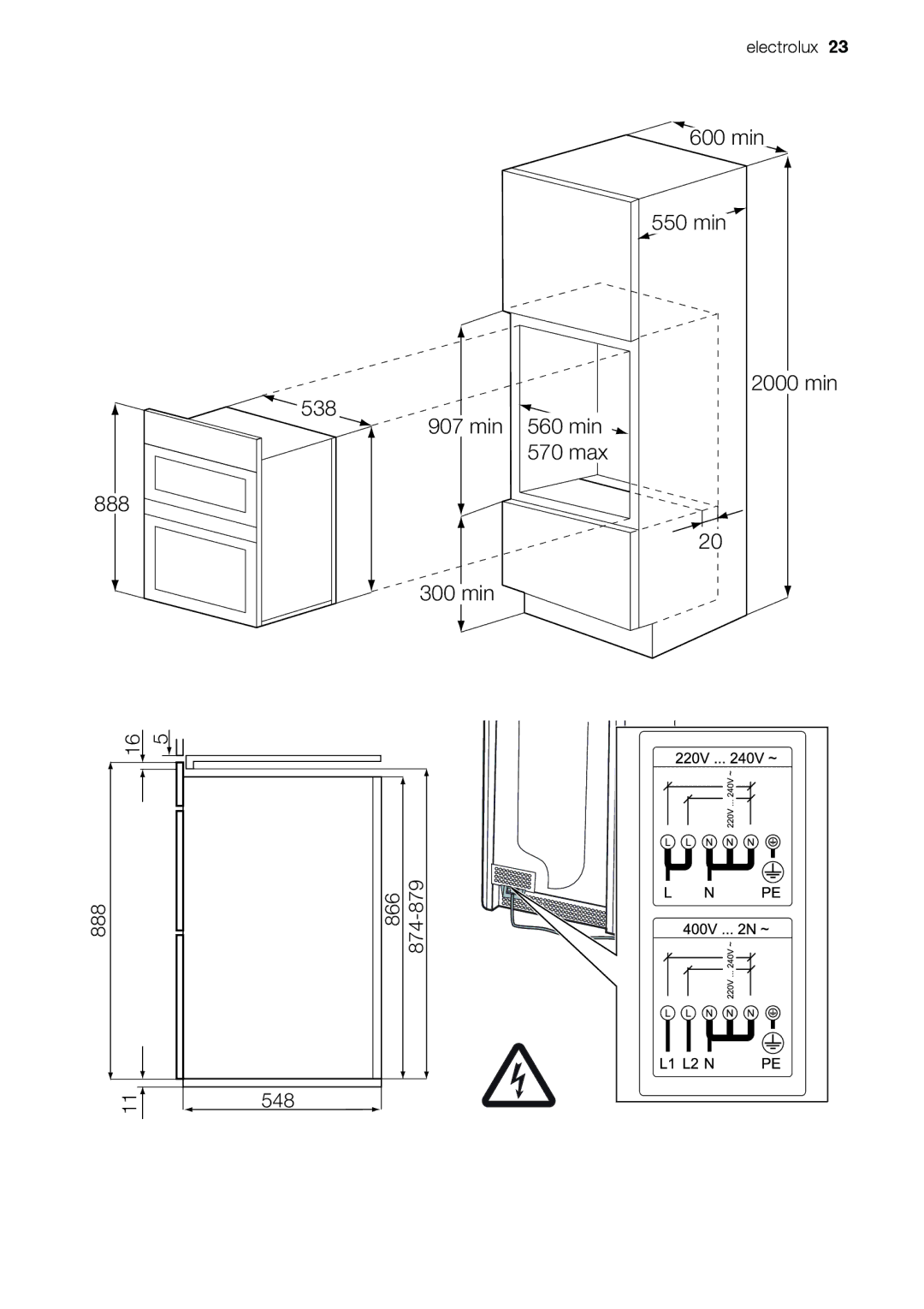 Electrolux EOD43103 user manual 888 